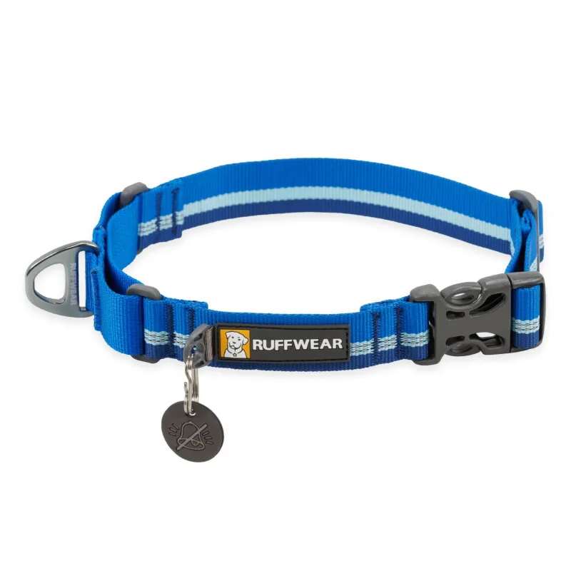 Web Reaction™ Halsband S by Ruffwear in Blue, Regular – product photo