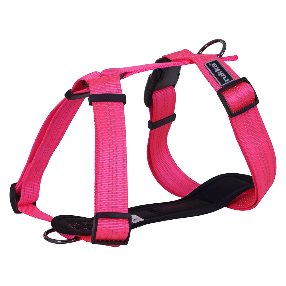 Rukka® Form Neon Harnas, roze maat L hond by Rukka Pets – product photo