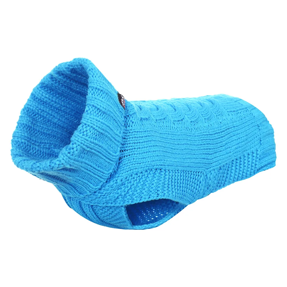Rukka® Hondentrui Wooly, Turquoise - ca. 38 cm Ruglengte (maat M) van Rukka Pets – productfoto