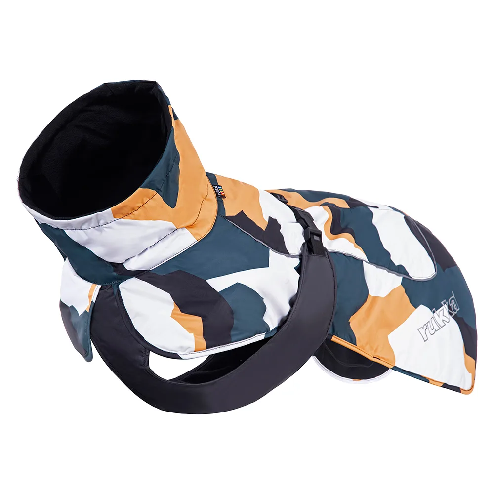 Rukka® Stormy hondenjas, camouflage ca.47cm ruglengte (maat 45) hond van Rukka Pets – productfoto