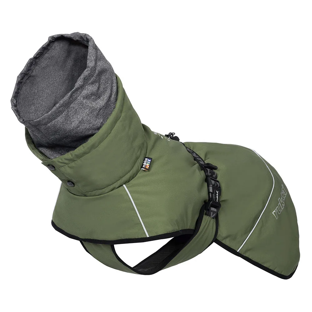 Rukka® Warmup Hondenjas, olijf - ca. 35 cm Ruglengte de Rukka Pets – photo produit