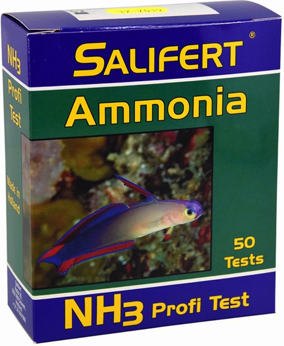 Ammonia Profi Test - Ammoniak NH3 NH4 Test Zeeaquarium de Salifert – photo produit