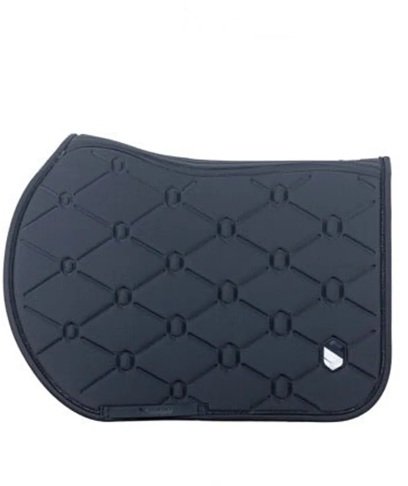 Spineshield Zadeldek Embroidery Full fra Samshield i Antracit – produktbillede