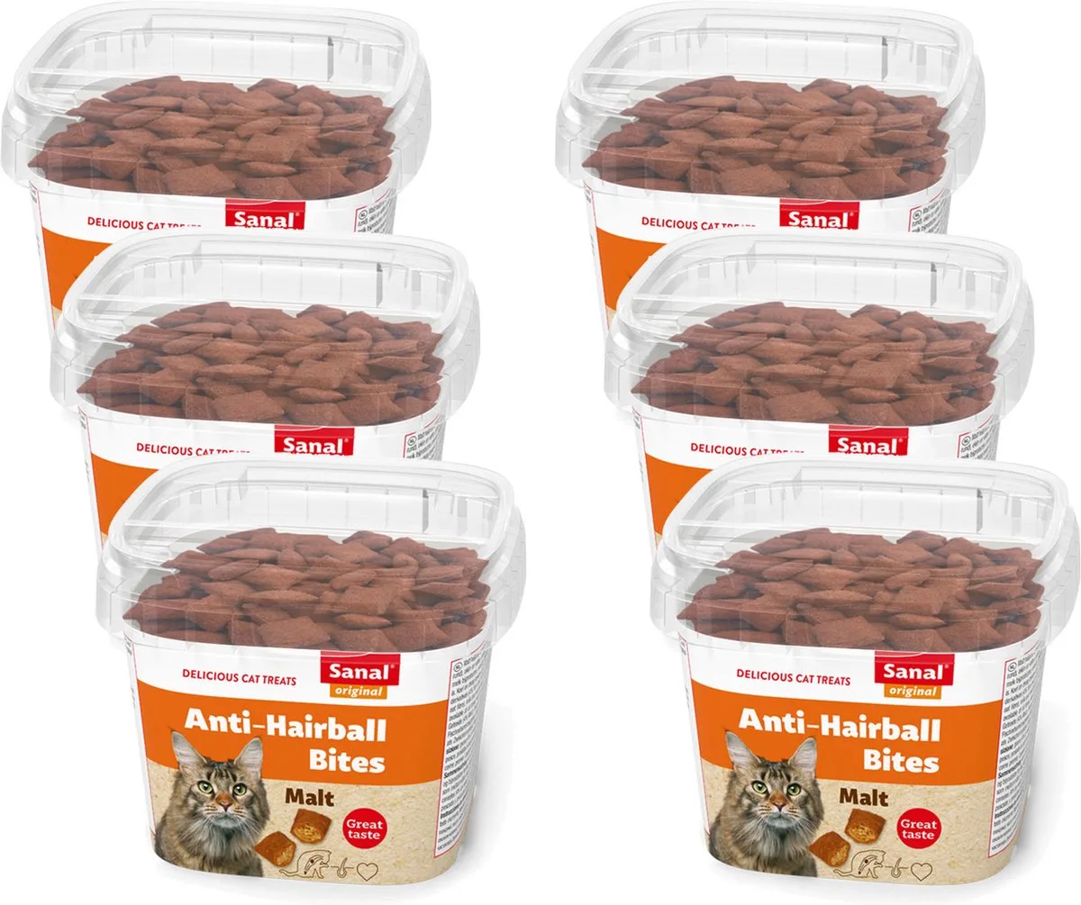 Cat Malt Bits 75 gr - 6 stuks de Sanal – photo produit