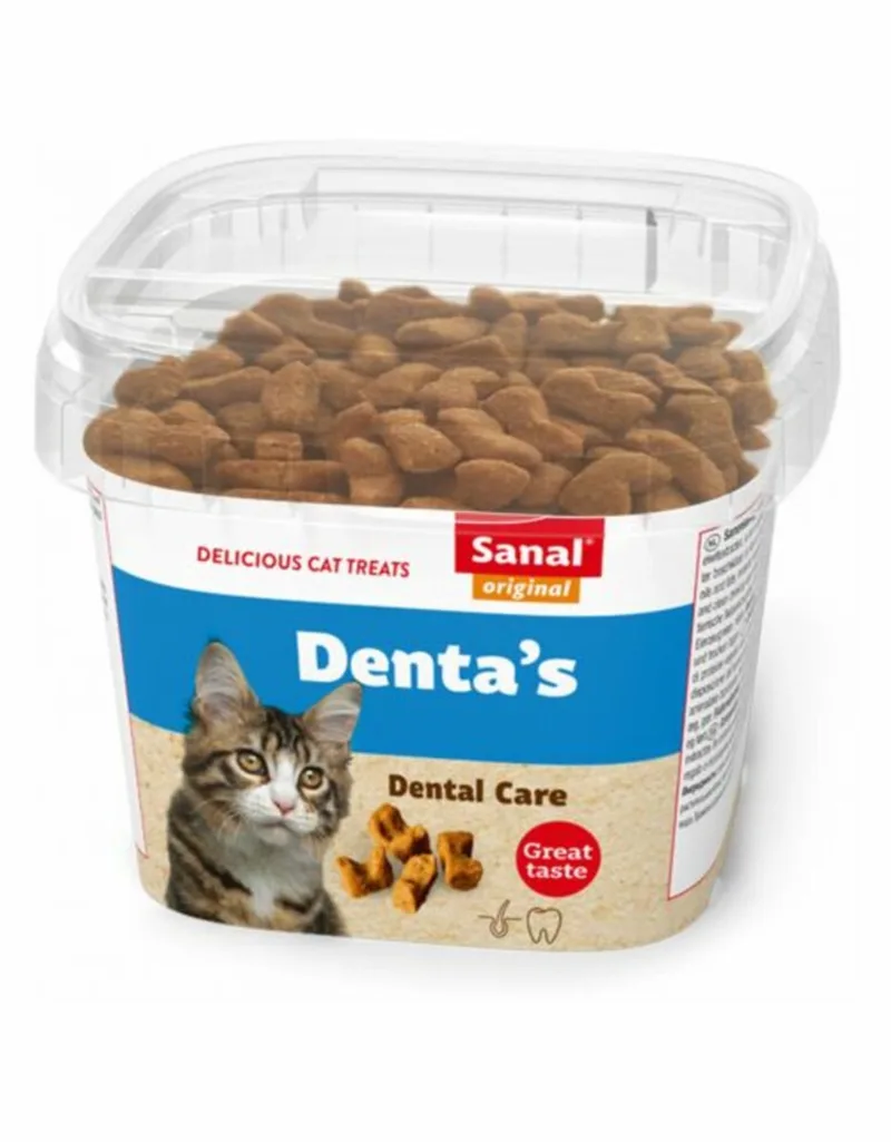 Denta Cup Kattensnoepjes - 6 x 75 gr - Voordeelverpakking by Sanal – product photo