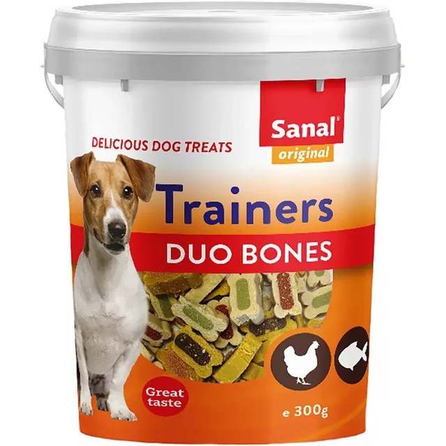 Trainer Duo Bot Glas Honden Snack 300g