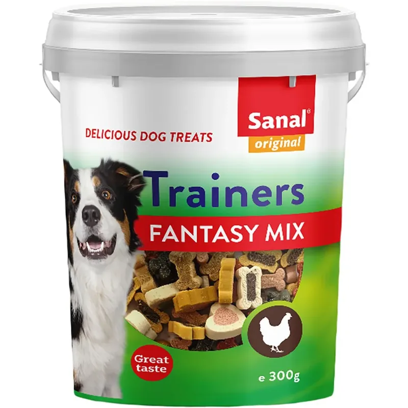 Trainers Fantasie Hondensnack In Pot 300g de Sanal – photo produit