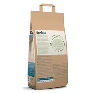 Clean & Green - Kattenbakvulling - Gerecycled Papier - 20 liter fra Sanicat – produktbillede 2 af 2
