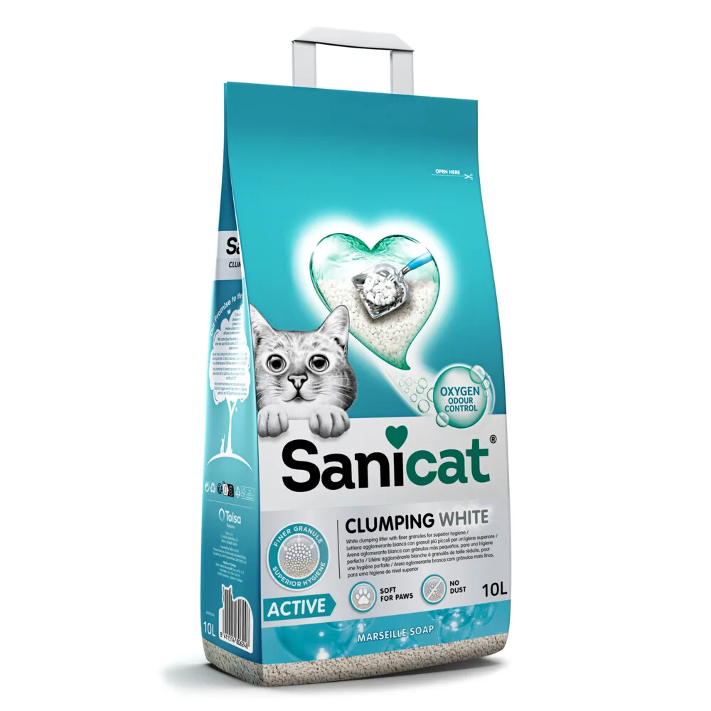 Clumping White Active Marseille Soap 10 liter von Sanicat – Produktfoto