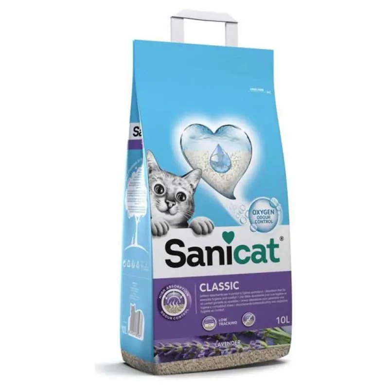 Sepiolita Classic Lavender Kattenbakvulling 10l by Sanicat – product photo