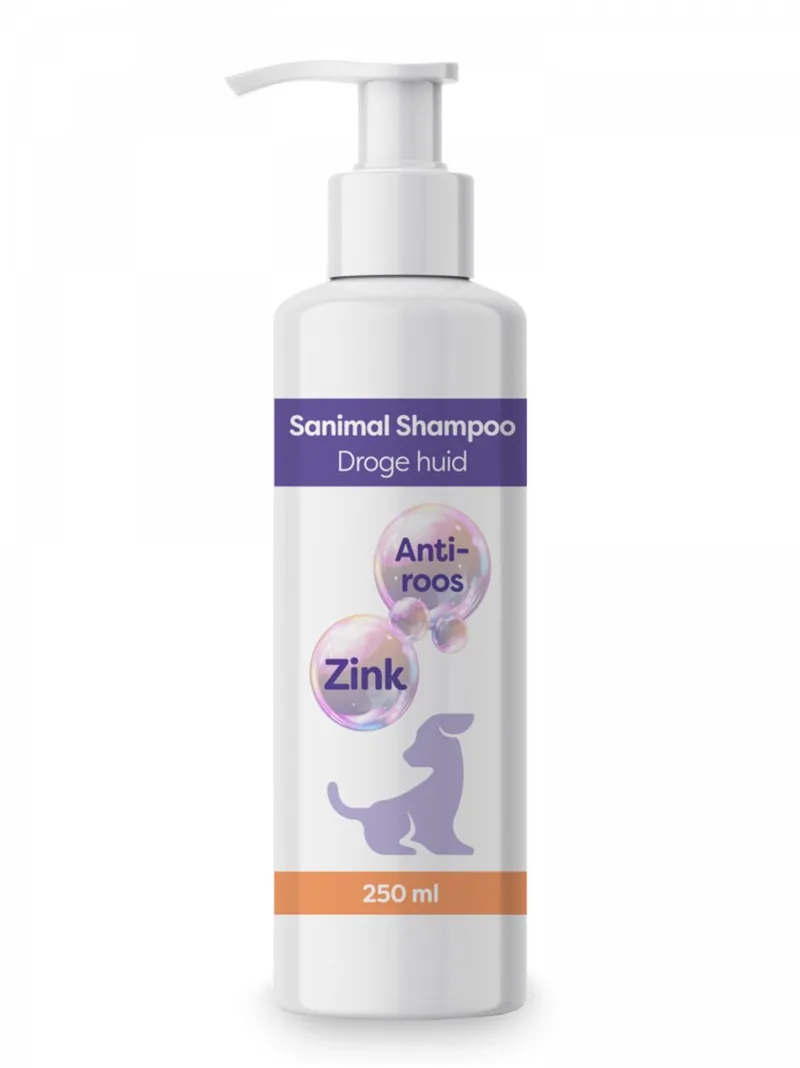Shampoo Hond Droge Huid von Sanimal – Produktfoto