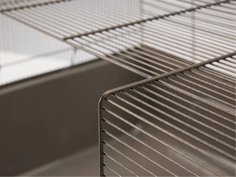 Hamsterkooi Jerry - Dierenverblijf - 67.5x49x36.5 cm Bruin von Savic in Taupe – Produktfoto
