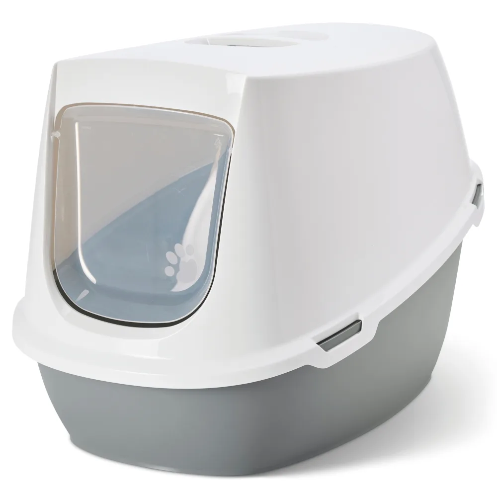 kattenbak Robin Jumbo - lichtgrijs / wit by Savic – product photo