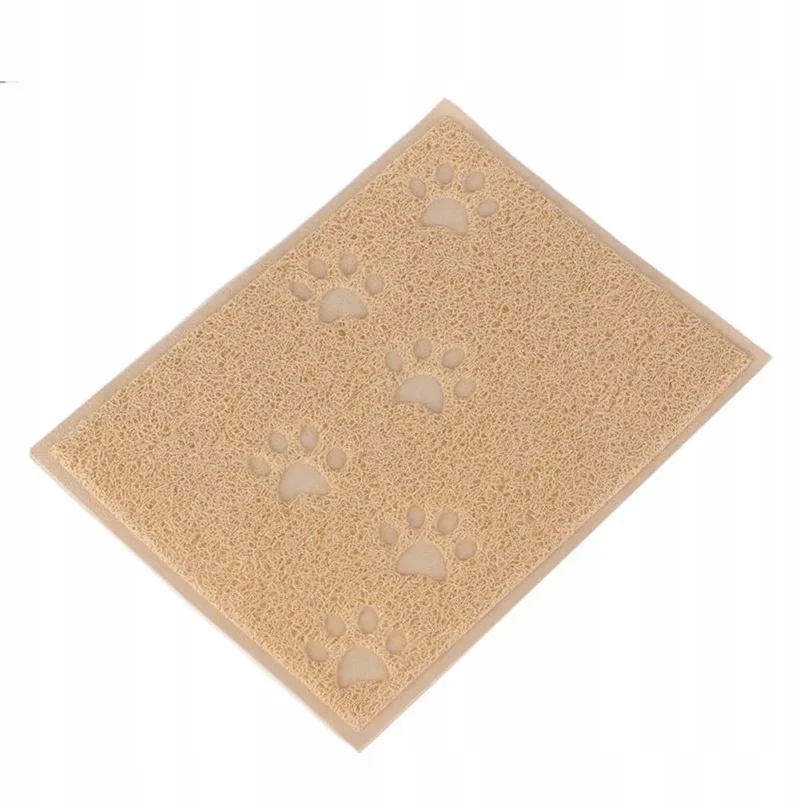 Kattenbakmat 40x30 cm - antislip & hygiënisch von Savic in Beige – Produktfoto