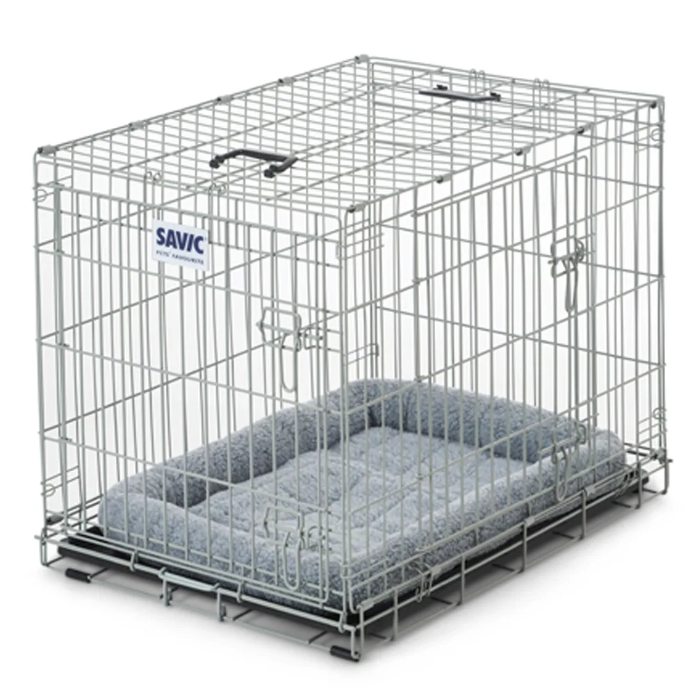 M: L 76 x B 53 x H 61 cm - Savic Dog Residence Hondenbench incl. kussen by Savic – product photo