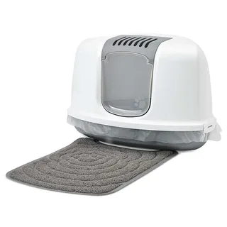 Nestor Corner - Kattenbak - Hoektoilet - 58,5 x 45,5 x 40 cm by Savic in Grey, White – product photo 3 of 3