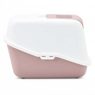 Nestor Earth Kattenbak - Roze/Wit - 56 x 39 x 39 cm by Savic in Pink – product photo 3 of 4
