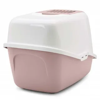 Nestor Earth Kattenbak - Roze/Wit - 56 x 39 x 39 cm by Savic in Pink – product photo 2 of 4