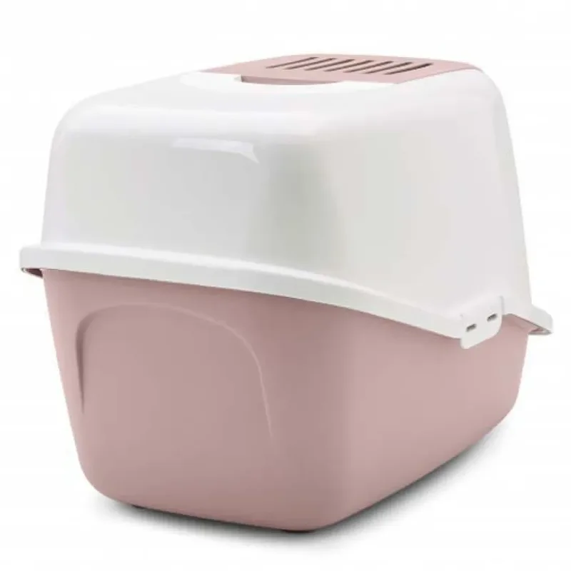 Nestor Earth Kattenbak - Roze/Wit - 56 x 39 x 39 cm by Savic in Pink – product photo 2 of 4