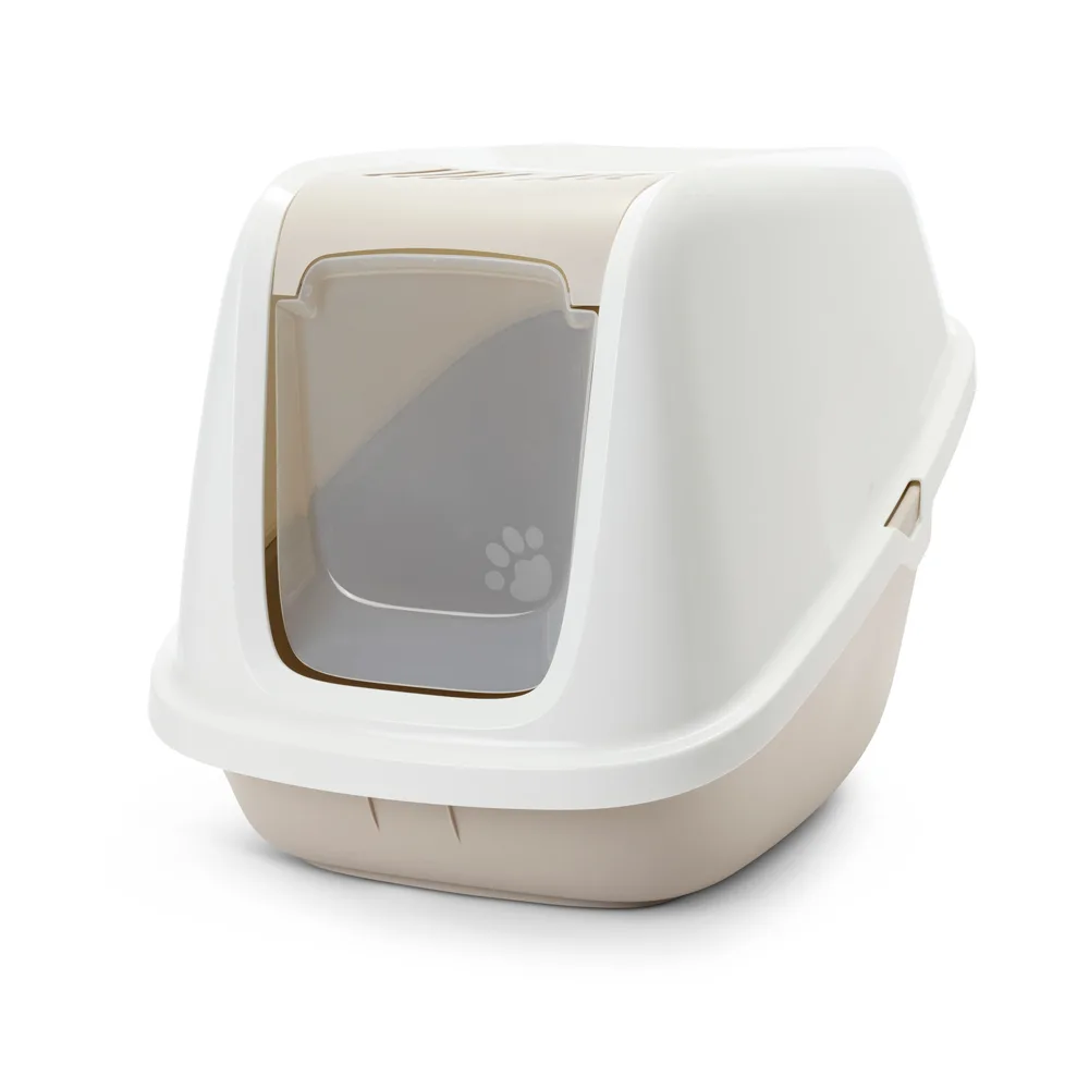 Nestor Giant Kattenbak - wit / mokka by Savic – product photo