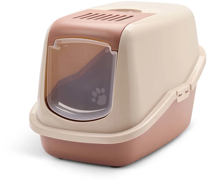 Nestor Tuscany - Kattenbak - 56x39x38.5 cm Roze von Savic in Champagne – Produktfoto