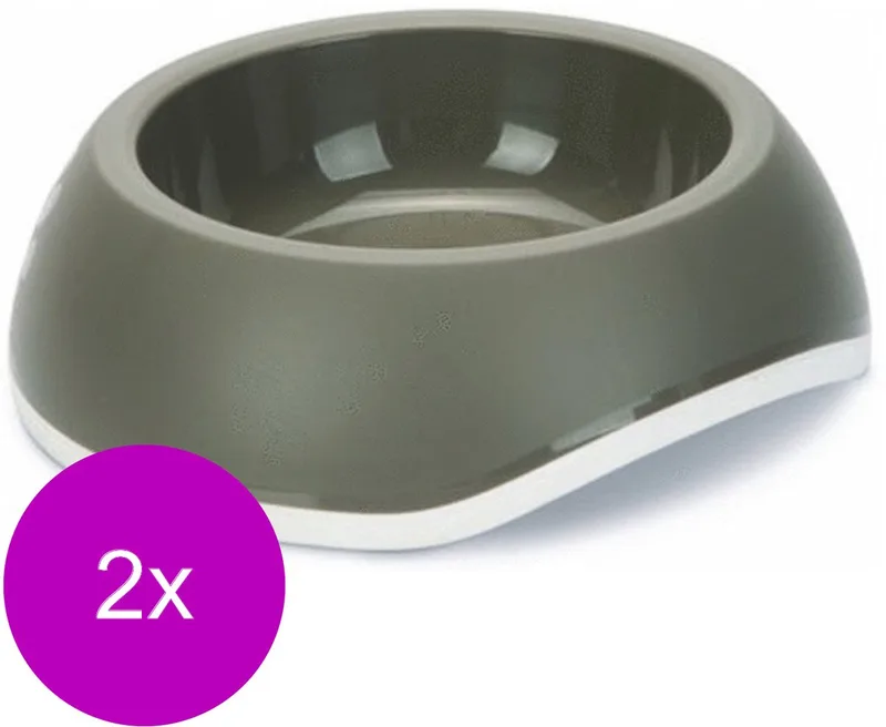 Voerbak Delice Assorti - 2 x 21x6 cm - voor Honden en Katten de Savic en Gris – photo produit