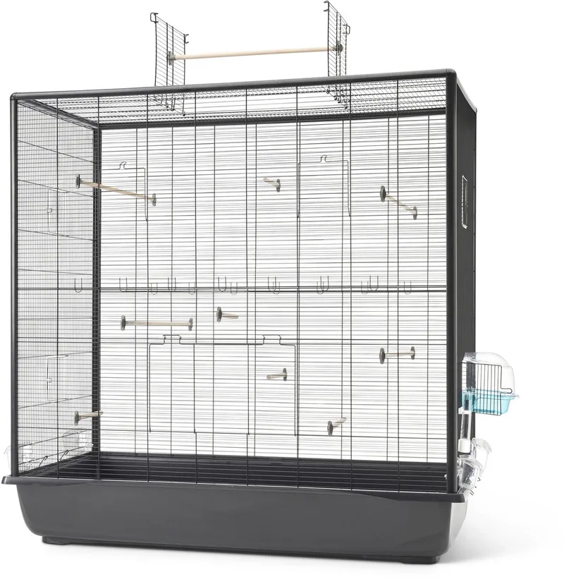 Vogelkooi Primo 120 Open Empire - Vogelverblijven - 118x64x140 cm Xl von Savic in Schwarz – Produktfoto