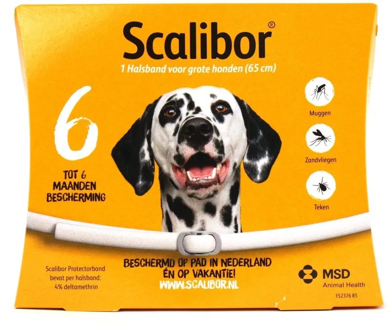 Intervet Tekenband Scalibor grote rassen - Large (65 cm) by Scalibor – product photo
