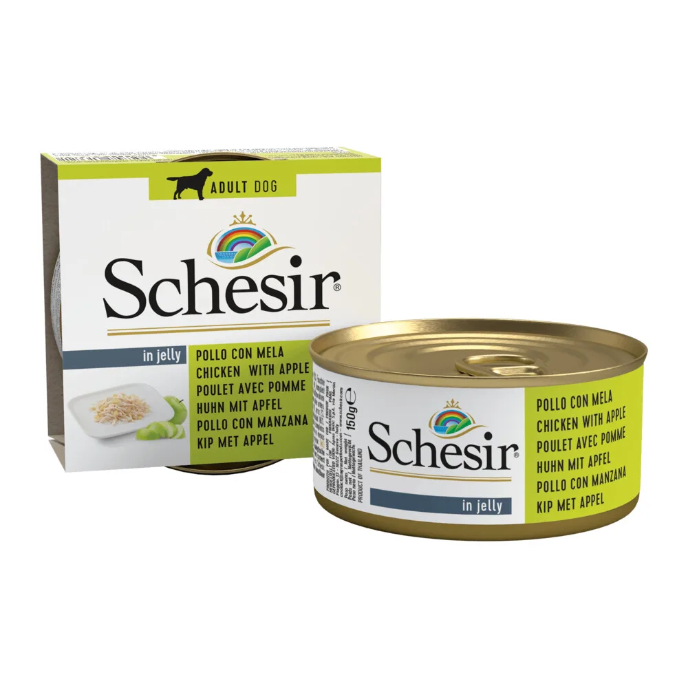10x Schesir Kip met Appel 150 GR by Schesir – product photo