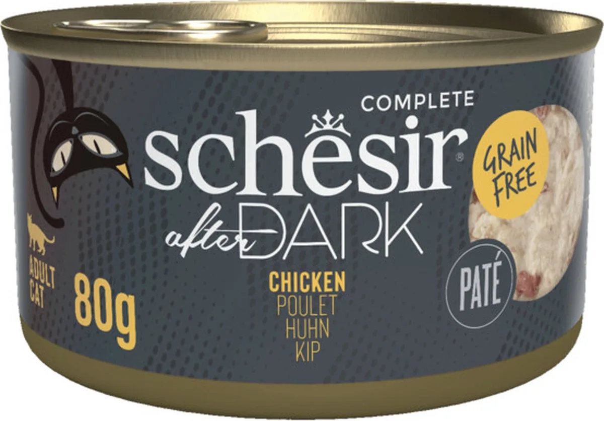 12x Schesir After Dark Paté Kip 80 gr von Schesir – Produktfoto