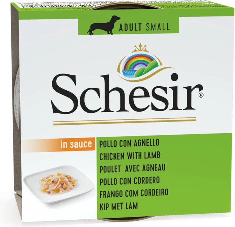 14x Schesir Hondenvoer Kip Lam in Saus 85 gr by Schesir – product photo