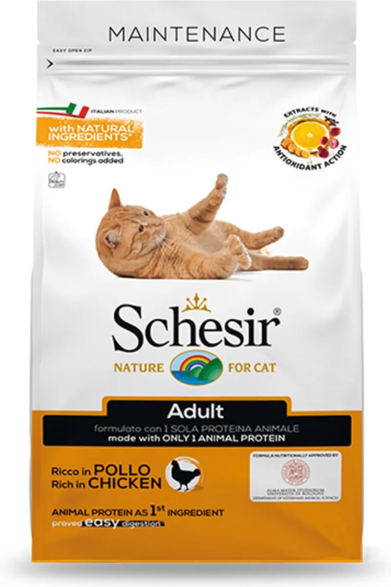 6x Schesir Kattenvoer Dry Maintenance Kip 1,5 kg by Schesir – product photo