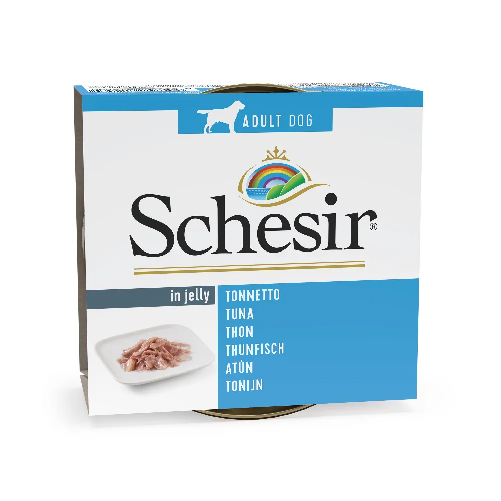 6x150g Tonijn Schesir Hondenvoer nat de Schesir – photo produit