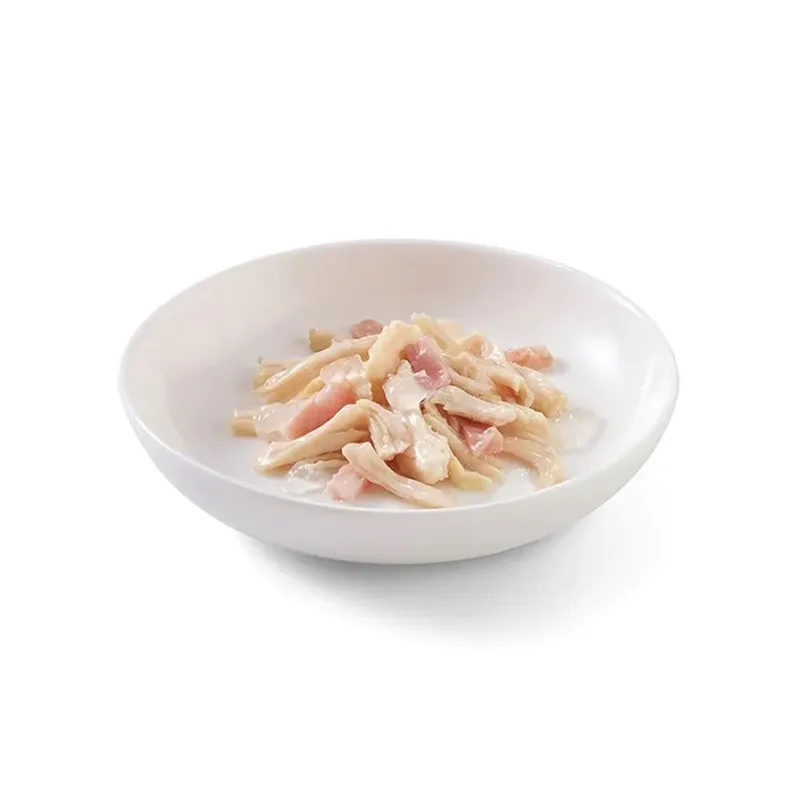Adult - Natvoer Kat - Kipfilet & Ham in Gelei - Aanvullend - 24 x 50g by Schesir – product photo 2 of 2