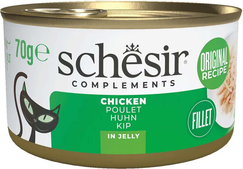 Adult Serie - Katten Natvoer - Filet van Kip - In Gelei by Schesir – product photo 1 of 2