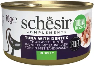 Blik Gelei - Kattenvoer - Tonijn Tandbrasem 70 g by Schesir – product photo 1 of 3