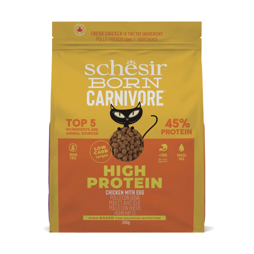 Born Carnivore Kattenvoer Chicken & Egg 255 gr von Schesir – Produktfoto
