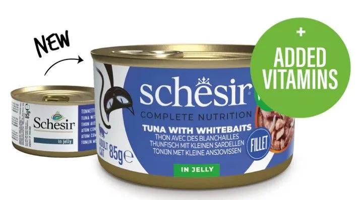 Complete Nutrition – Tonijn met kleine Ansjovissen in Jelly, 85gr by Schesir – product photo 2 of 2