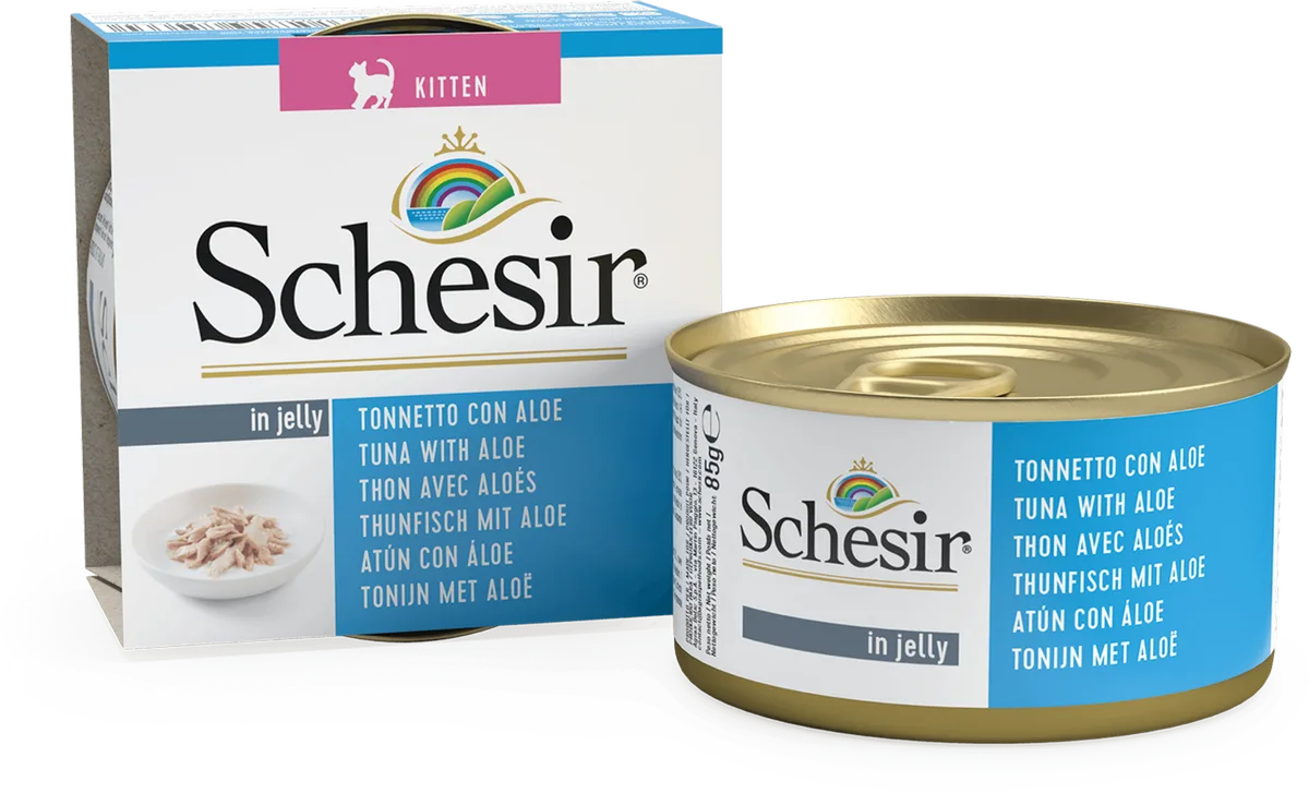 Dose Kitten - Thunfisch und Aloe von Schesir – Produktfoto