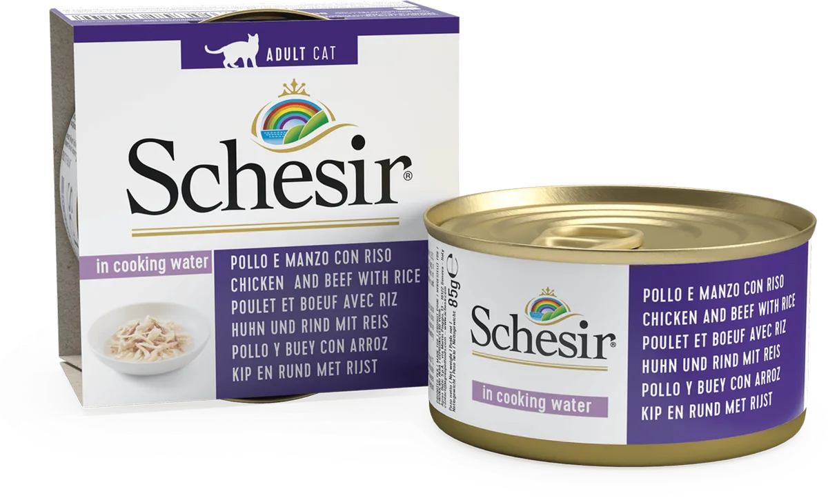 Dose Natural - Huhn und Rind von Schesir – Produktfoto