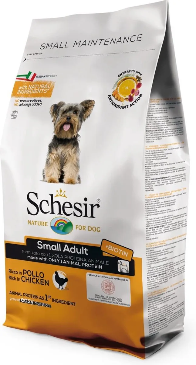 droogvoer kleine hond by Schesir – product photo