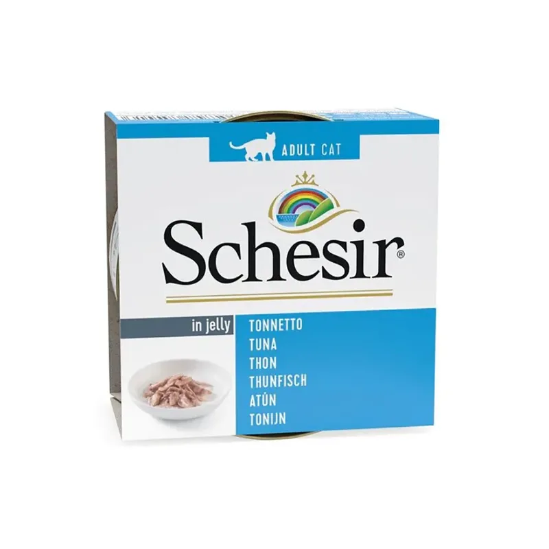 In Natvoer Voor Katten Met Tonijn In Gelei 85g by Schesir – product photo 1 of 2