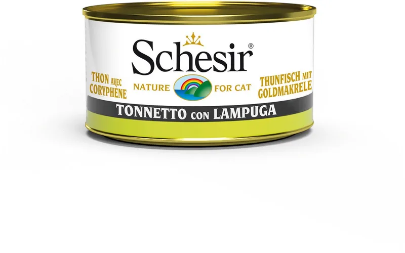 Au Thon En Gelée Avec Mahi Mahi Nourriture Humide Pour Chat 85g de Schesir – photo produit
