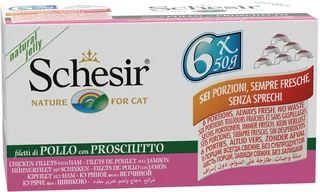 Kattenvoer Kipfilet - Ham 6 x 50 gr by Schesir – product photo 1 of 3