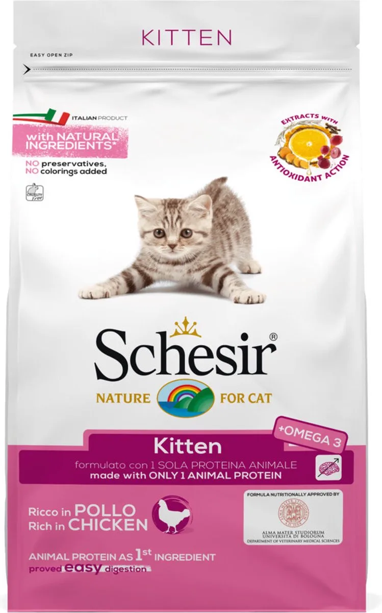 Kip Maintenance - Kittenvoer - 400 g by Schesir – product photo