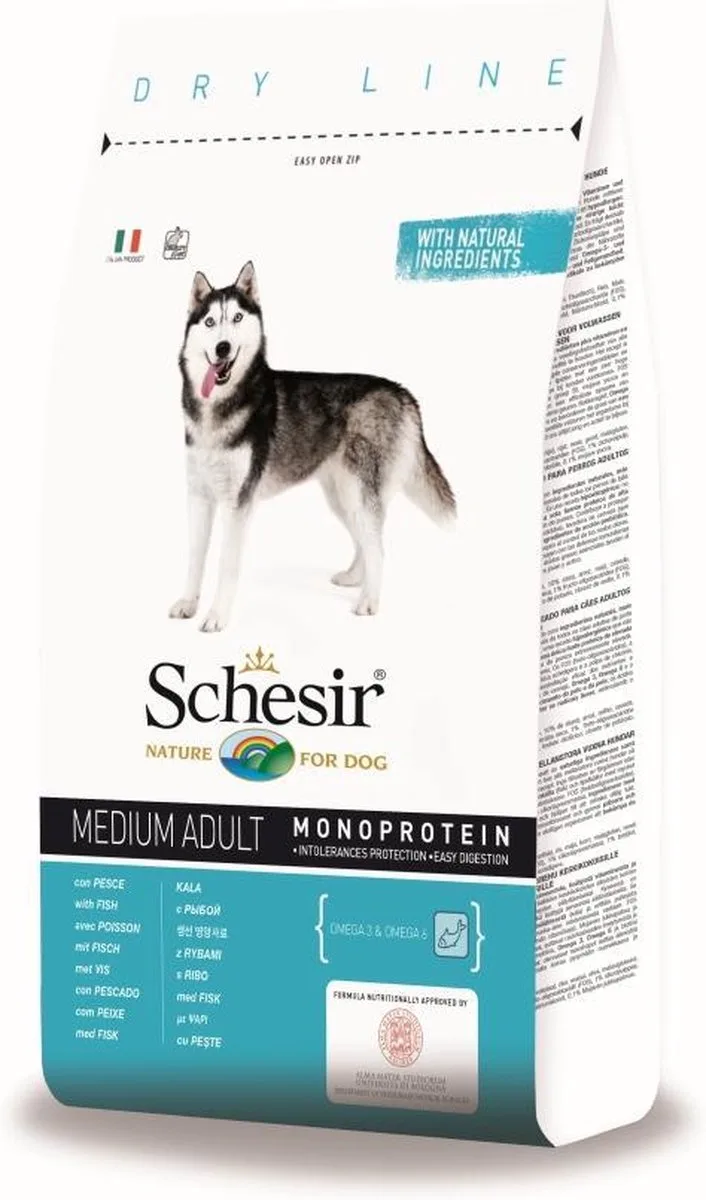 Medium Adult Fish - Hond - Droogvoer - 12 kg de Schesir – photo produit