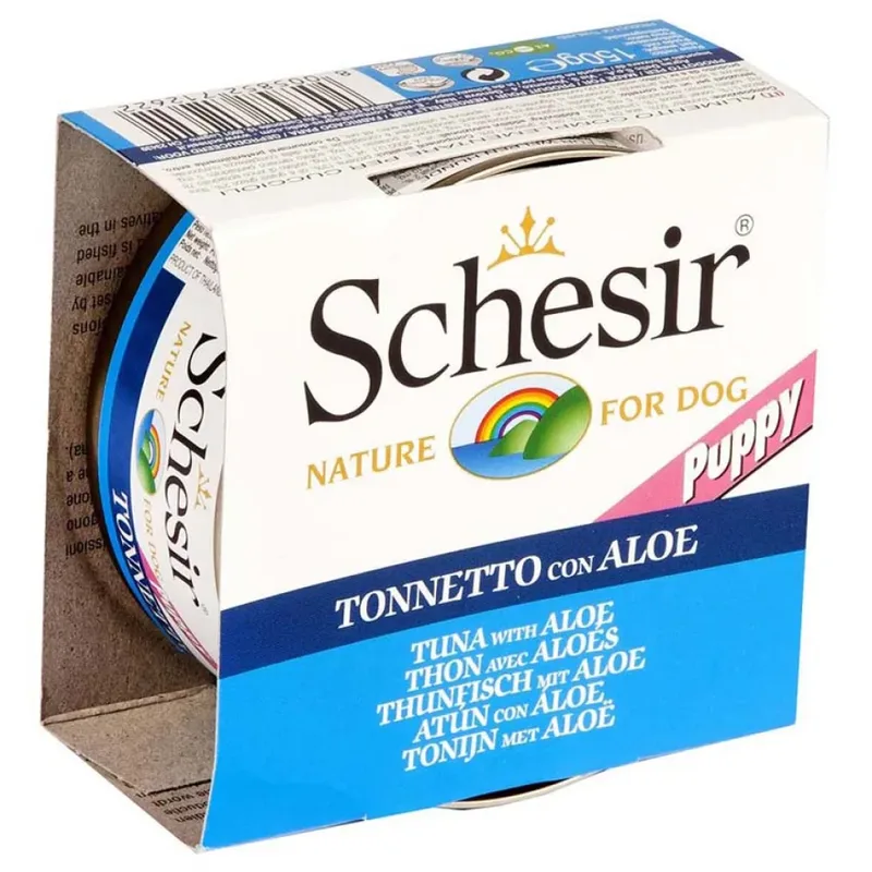 Pâtée Pour Chien Au Thon Et à L´aloe 150g de Schesir – photo produit