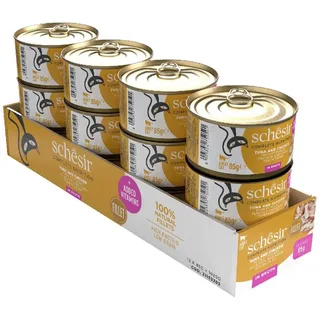 Nat Kattenvoer Met Tonijn Kip En Rijst 85g by Schesir – product photo 2 of 2