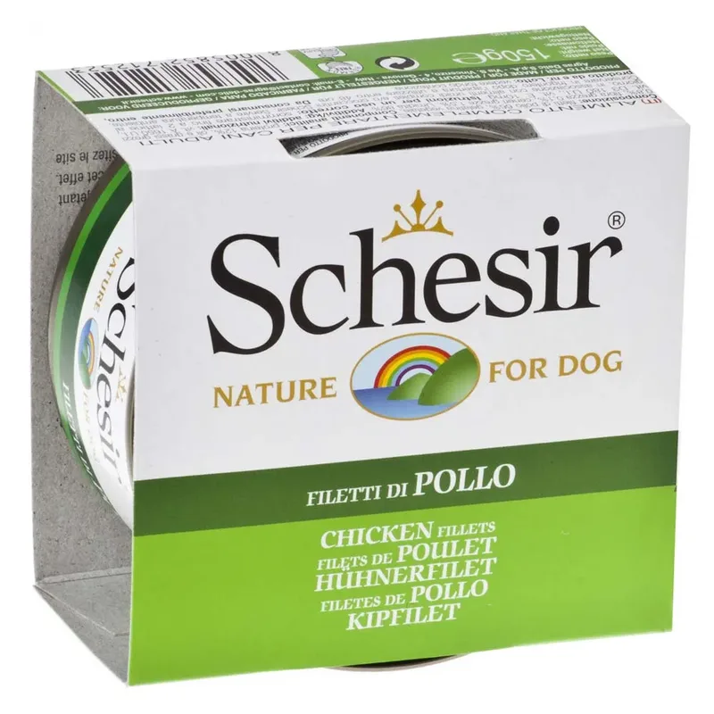 Natte Hondenvoeding Met Kipfilets 150g by Schesir – product photo