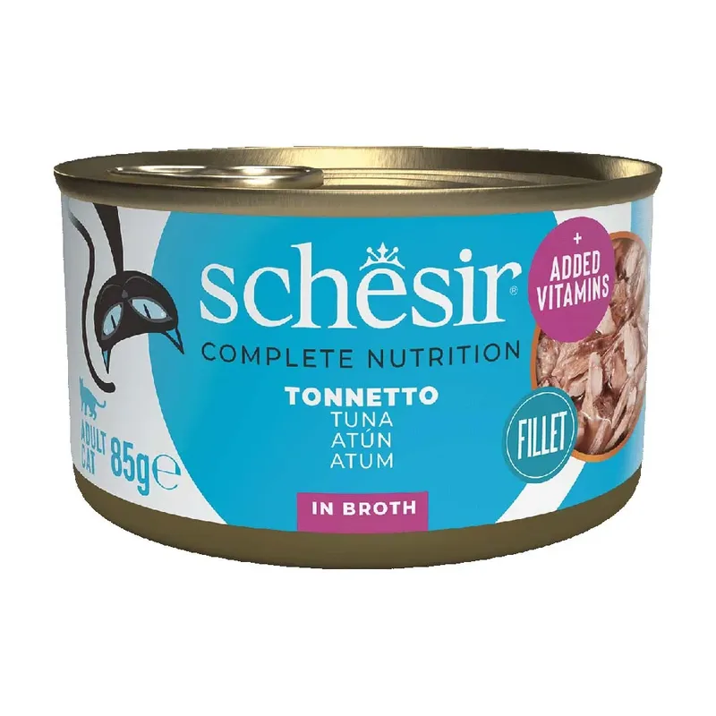 Pâtée Naturelle Au Thon Pour Chats 85g de Schesir – photo produit